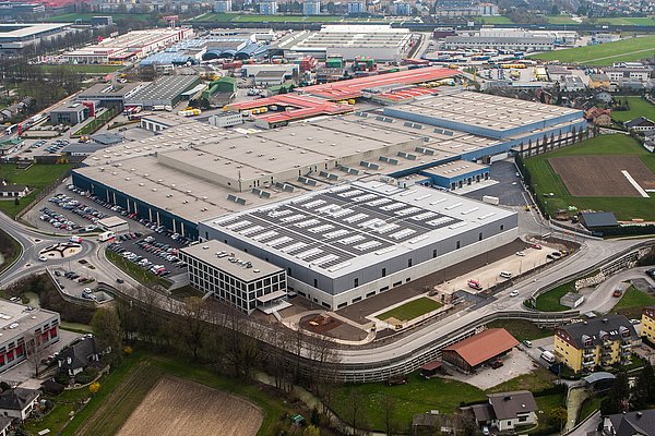 The Porsche Parts Distribution Center in Wals-Siezenheim