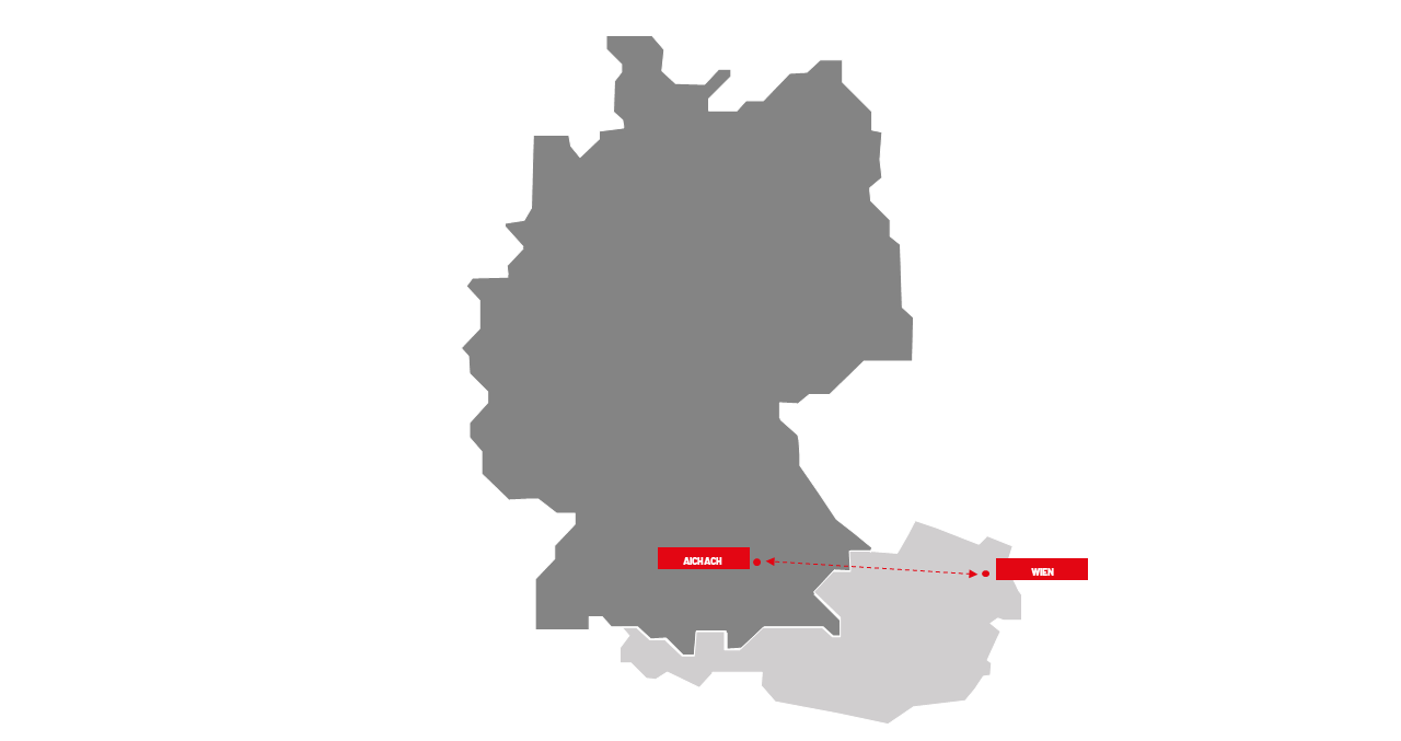 Transporte Österreich - Deutschland